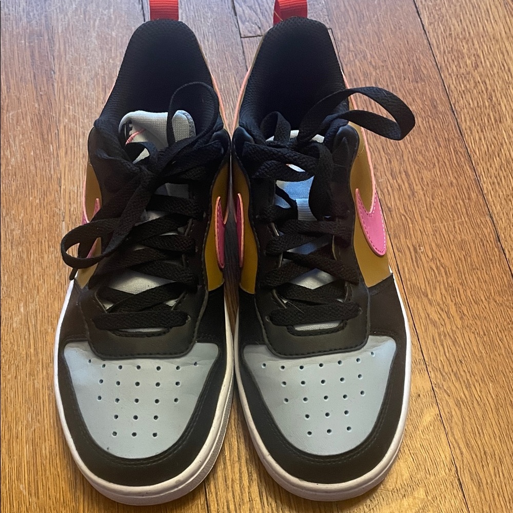 Nike Black and Pink Athletic Shoes